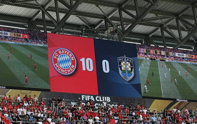 Bayern Munich tạo nên lịch sử với chiến thắng 10-0 kỷ lục tại Club World Cup